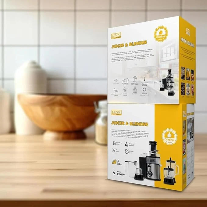 Denx - 4-in-1 Juicer & Blender ©