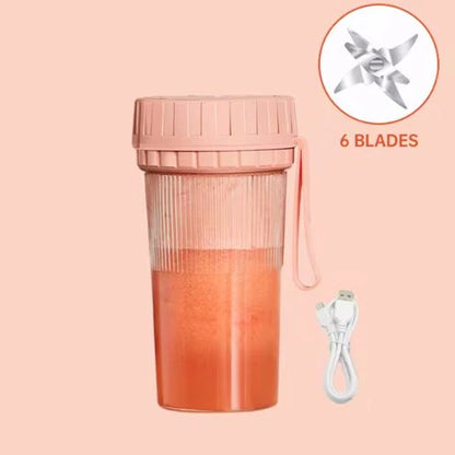 Portable mini juicer blender