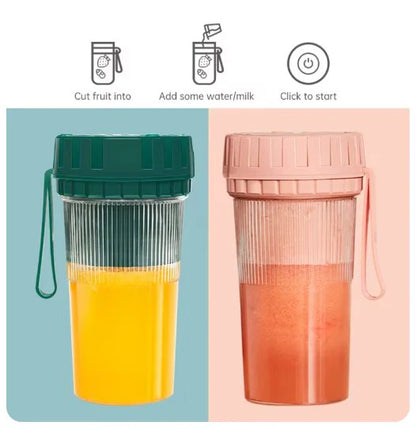 Portable mini juicer blender